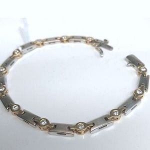 14kt Diamond Tennis Bracelet 0.50ct G VS